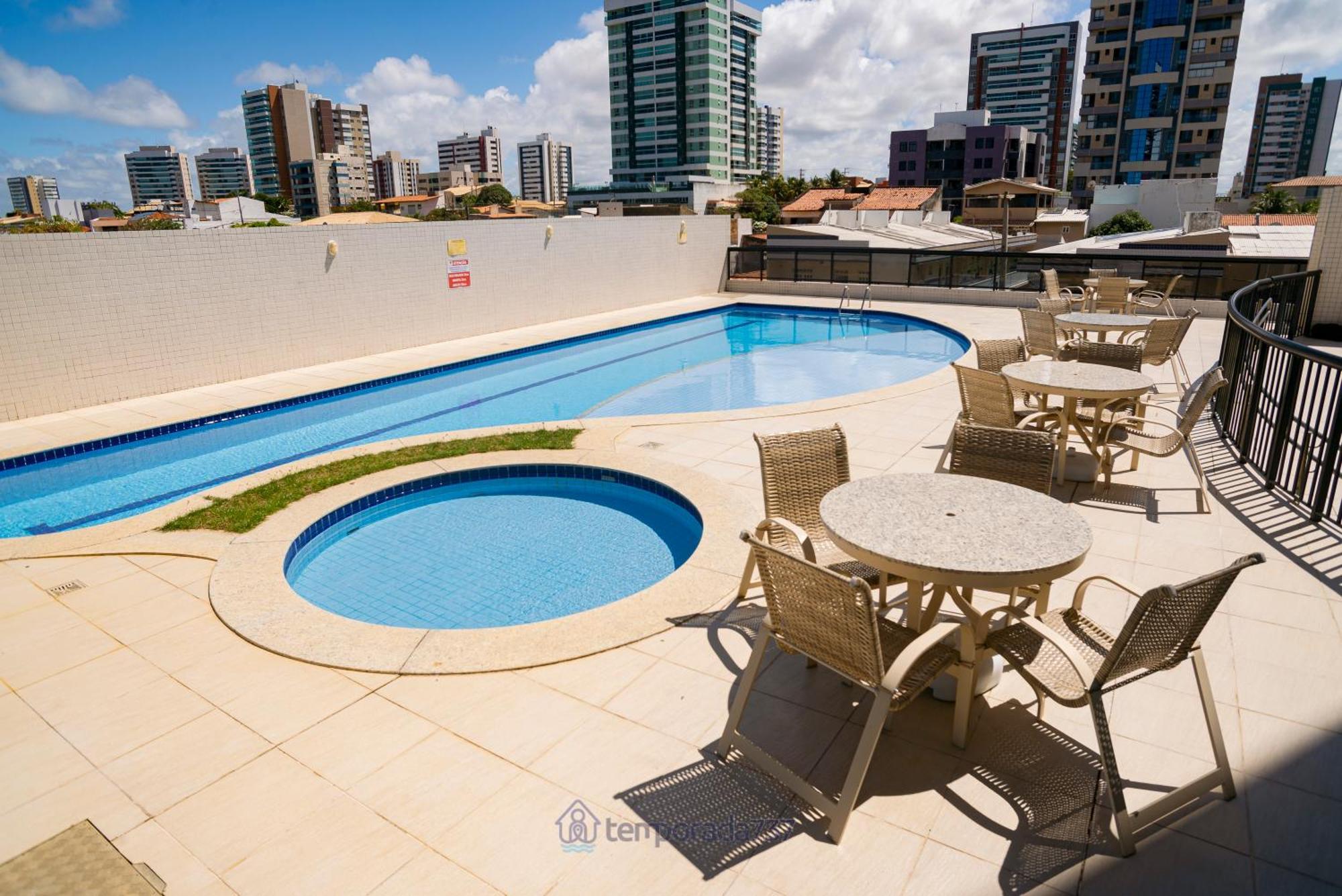 Elegante Apartamento Com Vista Mar Em Atalaia Aracaju Esterno foto