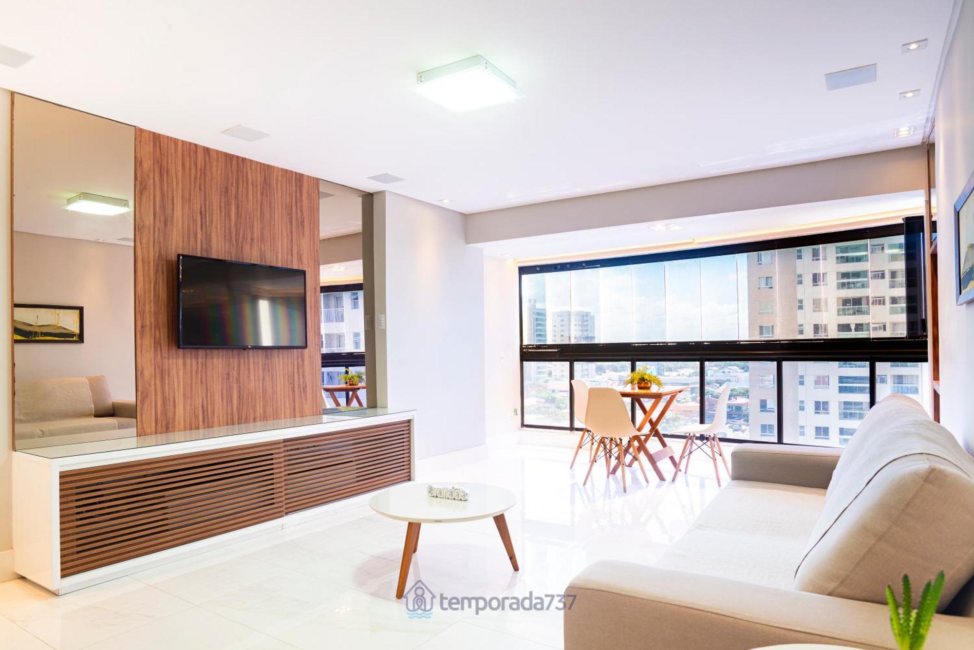 Elegante Apartamento Com Vista Mar Em Atalaia Aracaju Esterno foto
